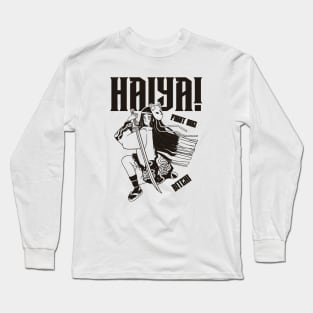 Haiya anime girl Long Sleeve T-Shirt